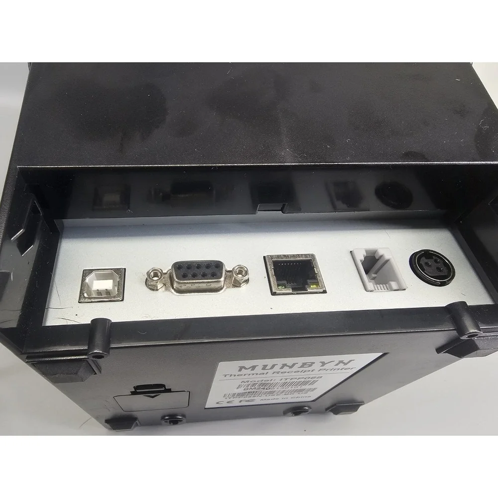 MUNBYN ITPP068‎ 80mm POS Thermal Receipt Printer • USB Serial Ethernet • P068